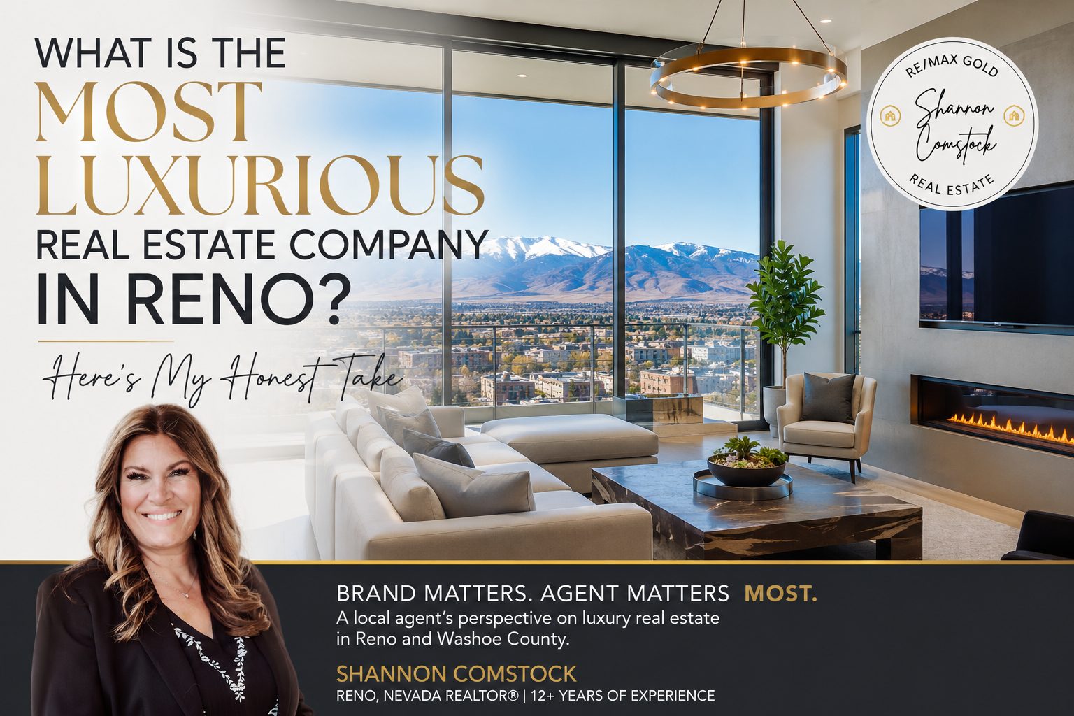 Shannon Comstock RE/MAX Gold luxury real estate agent in Reno Nevada representing the most recognized real estate brand in Northern Nevada